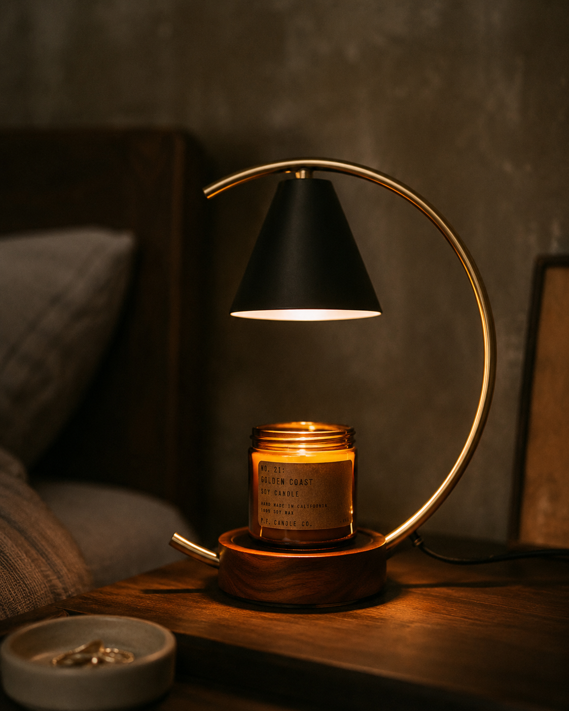 The Dark Moon Candle Warmer