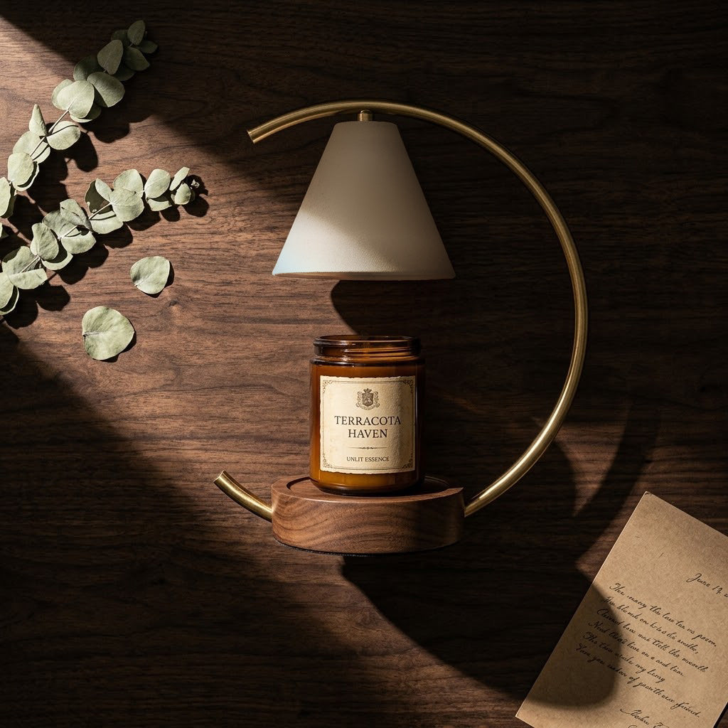 The Ivory Moon Candle Warmer