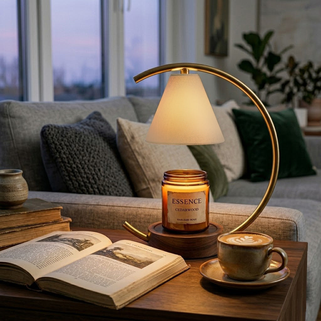 The Ivory Moon Candle Warmer