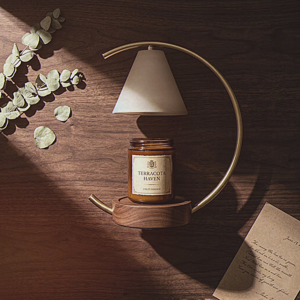 The Ivory Moon Candle Warmer