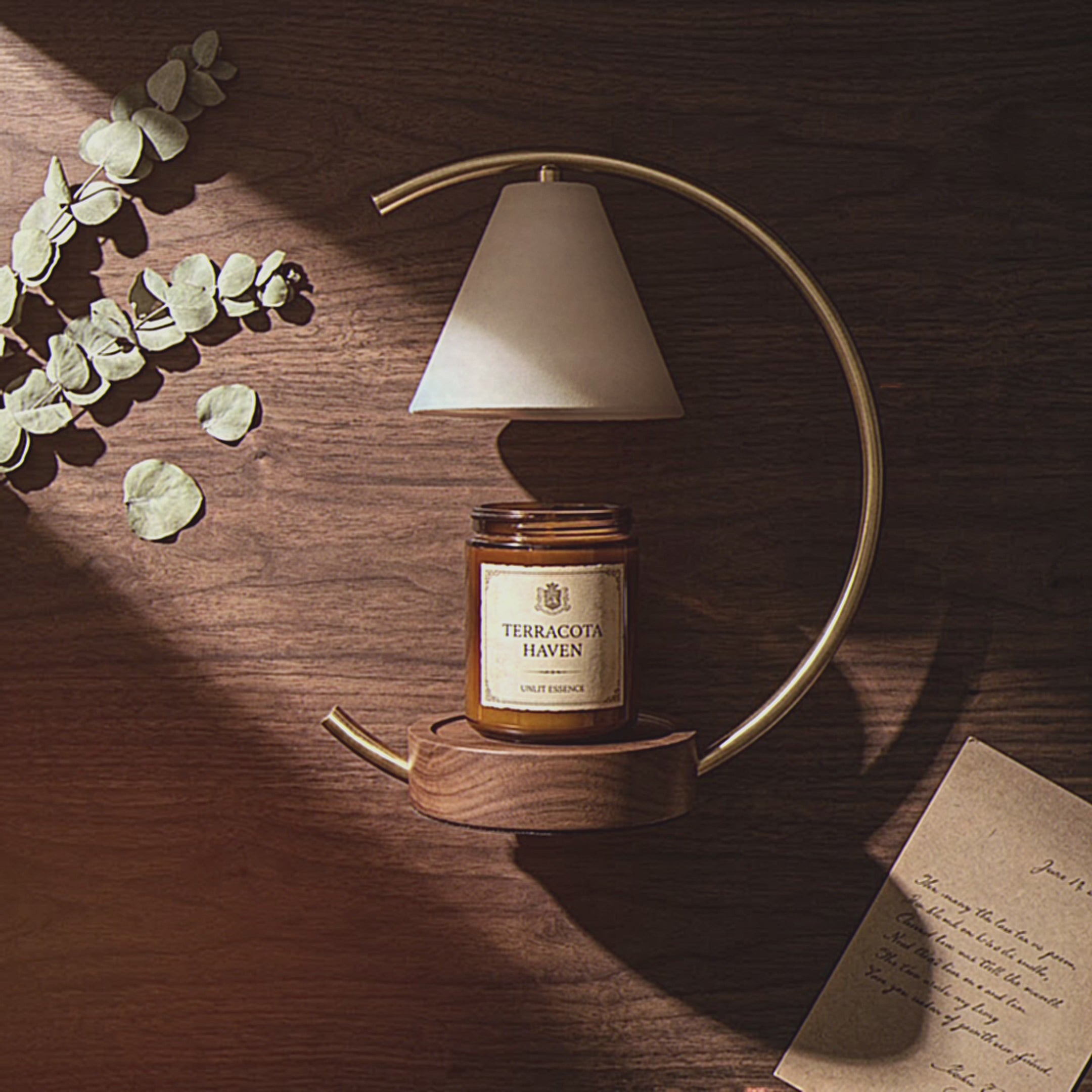The Ivory Moon Candle Warmer